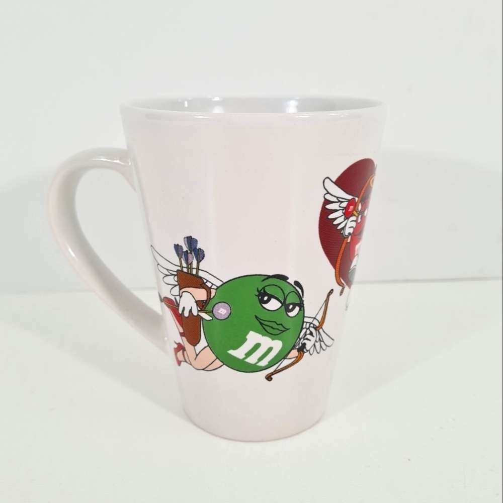 M&M's 16oz Valentine's Day Love Ceramic Coffee Tea Chocolate Cup Mug